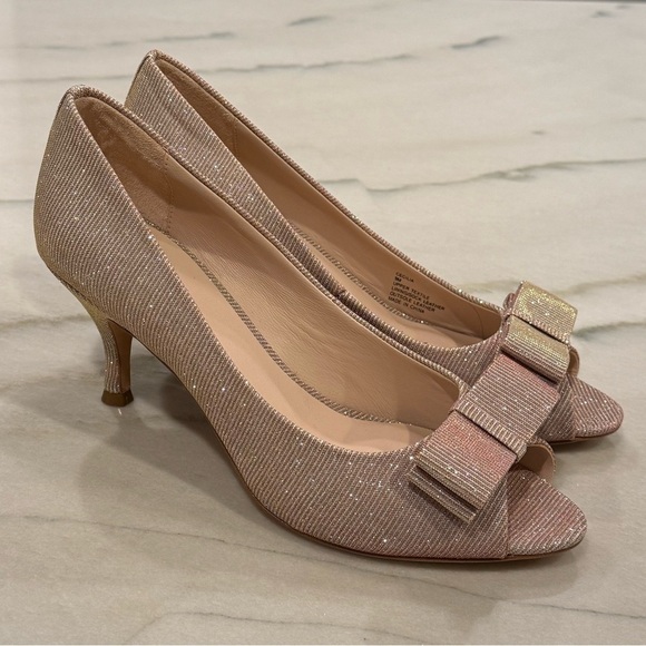 Kate Spade Cecilia Pumps Size 9 Peep-Toe Heels - Picture 13 of 13